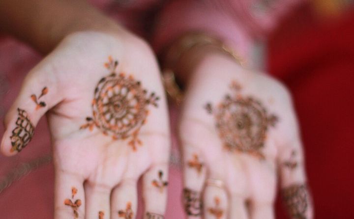 Bridal mehndi